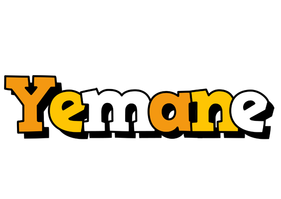 Yemane cartoon logo