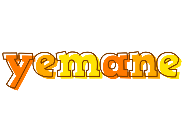 Yemane desert logo