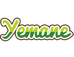 Yemane golfing logo