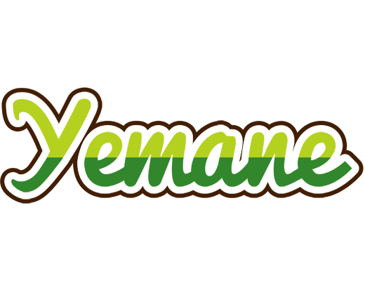 Yemane golfing logo