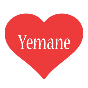 Yemane love logo