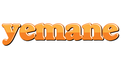 Yemane orange logo