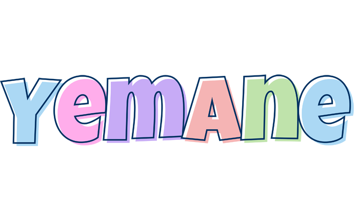 Yemane pastel logo