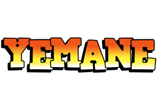 Yemane sunset logo