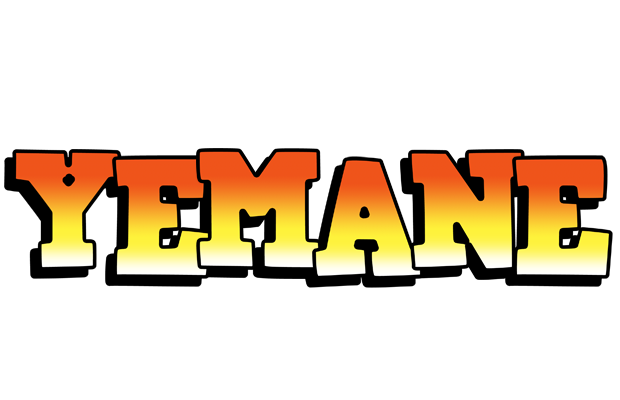 Yemane sunset logo