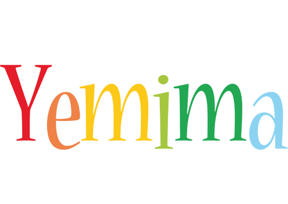 Yemima birthday logo