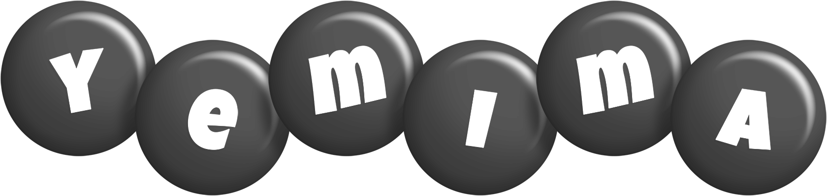 Yemima candy-black logo