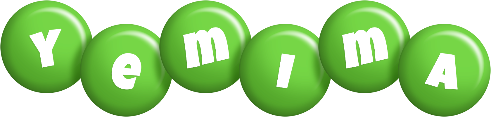 Yemima candy-green logo