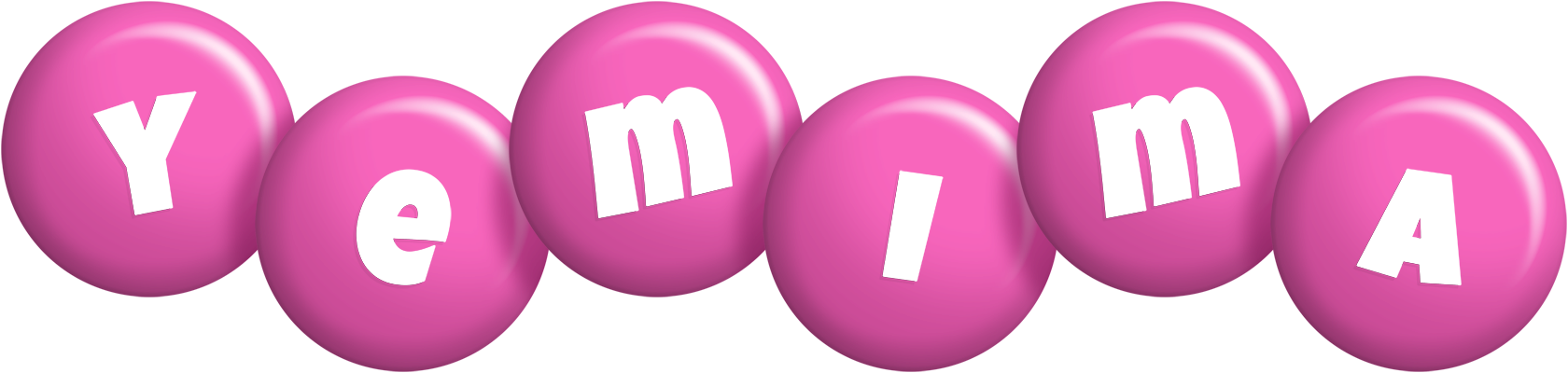 Yemima candy-pink logo