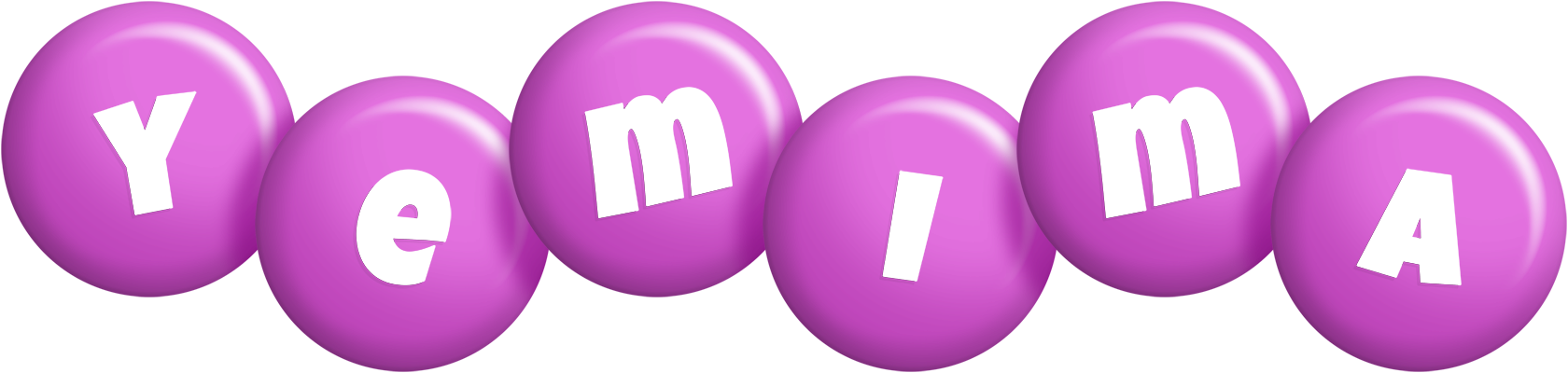Yemima candy-purple logo