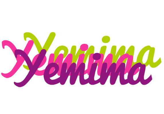 Yemima flowers logo