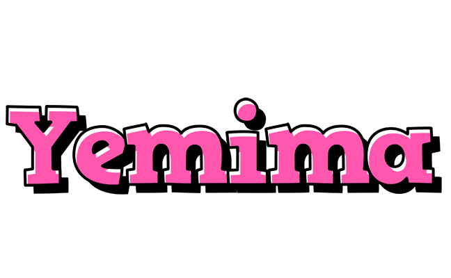 Yemima girlish logo