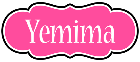 Yemima invitation logo