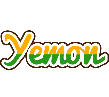 Yemon banana logo