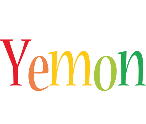 Yemon birthday logo