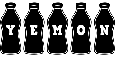 Yemon bottle logo
