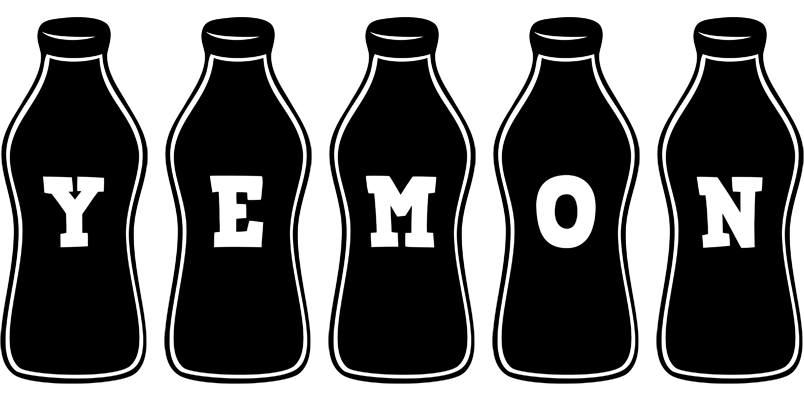 Yemon bottle logo