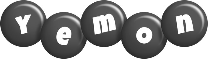 Yemon candy-black logo