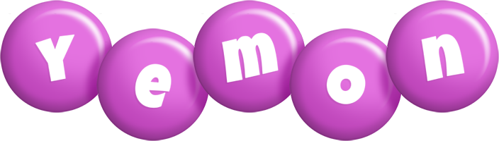 Yemon candy-purple logo