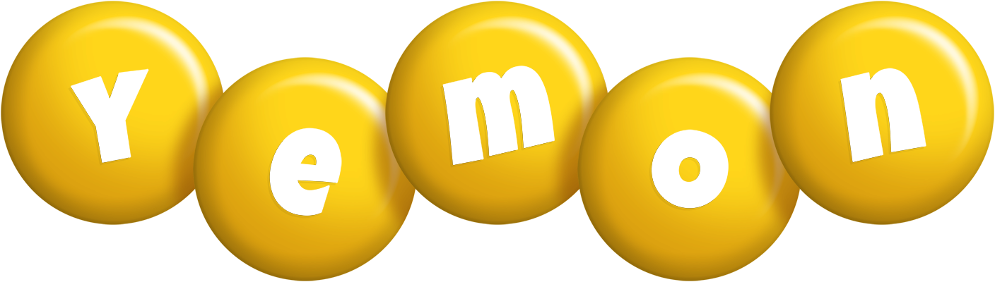 Yemon candy-yellow logo
