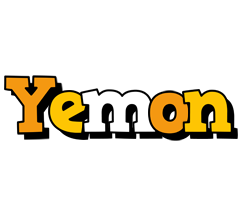 Yemon cartoon logo
