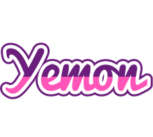 Yemon cheerful logo