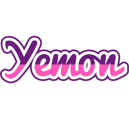 Yemon cheerful logo
