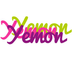 Yemon flowers logo