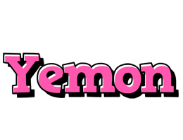 Yemon girlish logo