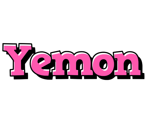Yemon girlish logo