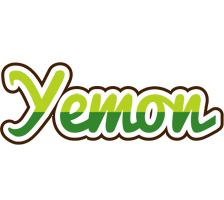 Yemon golfing logo