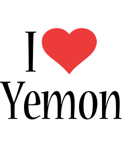 Yemon i-love logo