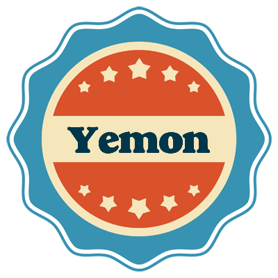 Yemon labels logo