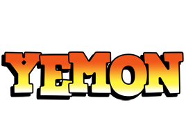 Yemon sunset logo