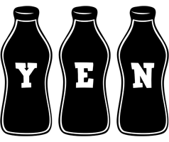 Yen bottle logo