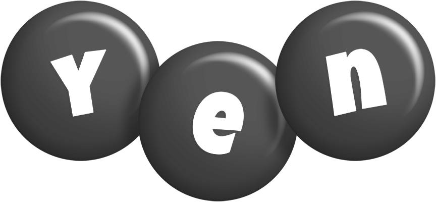 Yen candy-black logo