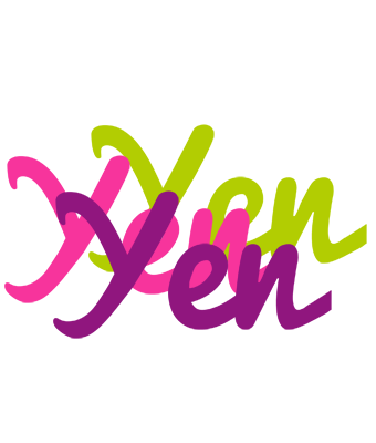 Yen flowers logo