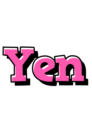 Yen girlish logo