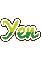 Yen golfing logo