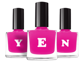 Yen nails logo