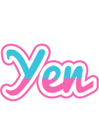 Yen woman logo