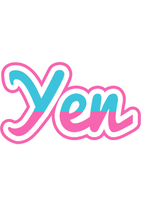 Yen woman logo