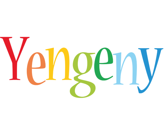 Yengeny birthday logo