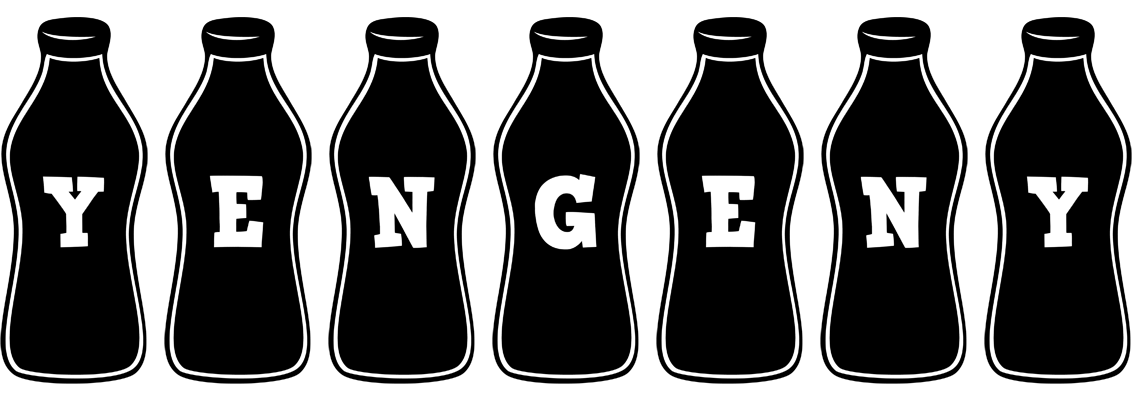 Yengeny bottle logo