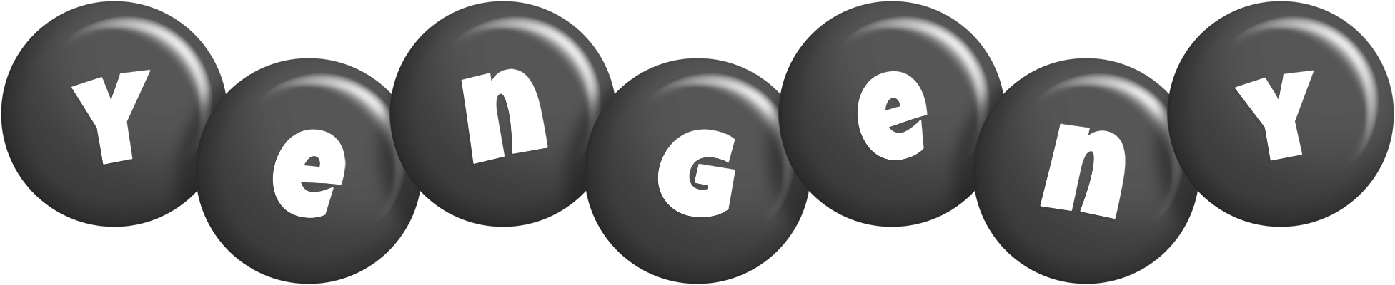 Yengeny candy-black logo