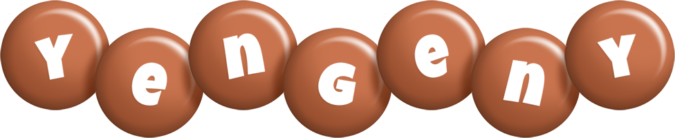 Yengeny candy-brown logo