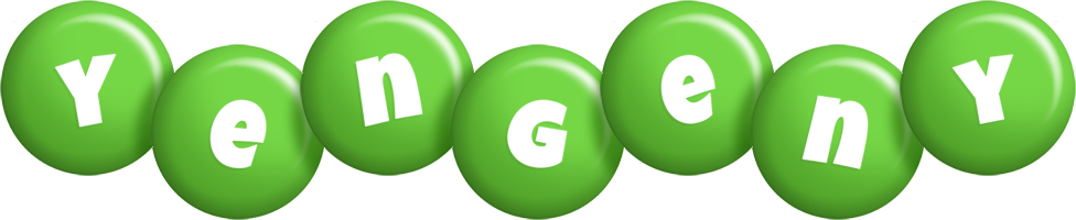 Yengeny candy-green logo