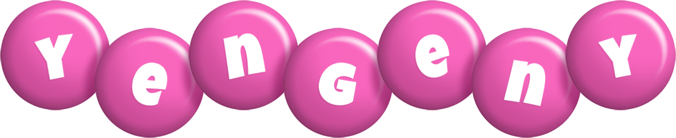 Yengeny candy-pink logo