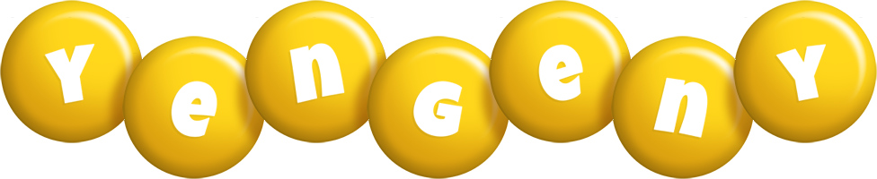 Yengeny candy-yellow logo