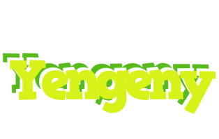 Yengeny citrus logo